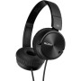 Sony MDR-ZX110NC - Auriculares con cancelación de Ruido con imanes de neodimio y Altavoces de 30 mm, Color Negro