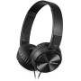 Sony MDR-ZX110NC - Auriculares con cancelación de Ruido con imanes de neodimio y Altavoces de 30 mm, Color Negro