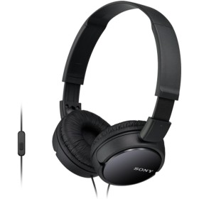 Sony MDR-ZX110AP- Auriculares para Smartphone (Diadema, Mando de Control, Micrófono, 1000 Mw, Android y Iphone), Negro, 20 X 15