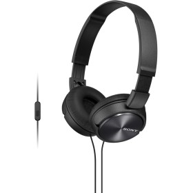 Sony MDR-ZX310APB - Auriculares de diadema cerrados (con micrófono, control remoto integrado), negro