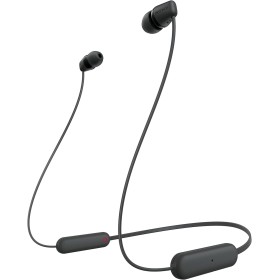 Sony WI-C100 Auriculares Inalámbricos - Hasta 25 Horas de Duración de la Batería, Micrófono Incorporado para Llamadas,