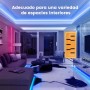 Beaeet Luces Led Habitacion 5 Metros, Tiras Led RGB 5050 Luces Led Habitación, Control con App y Mando a Distancia,16 Millones