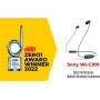 Sony WI-C100 Auriculares Inalámbricos - Hasta 25 Horas de Duración de la Batería, Micrófono Incorporado para Llamadas,