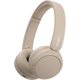 Sony WH-CH520 Auriculares Inalámbricos Bluetooth, hasta 50 Horas de Autonomía con Carga Rápida y Estilo Diadema, Beige