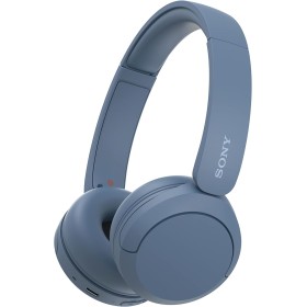 Sony WH-CH520 Auriculares Inalámbricos Bluetooth, hasta 50 Horas de Autonomía con Carga Rápida y Estilo Diadema, Azul