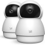 YI Camara de Vigilancia Interior Dome Guard 2K, PTZ 360° Camara WiFi 2.4Ghz, Camara IP con Detección de Movimiento, Visión