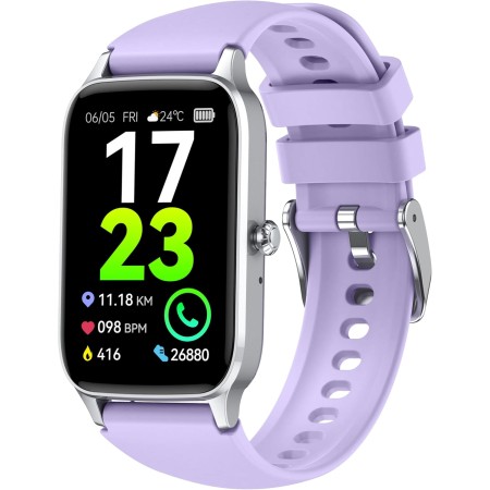 Reloj Inteligente Hombre Mujer con Llamadas, 1.57" HD Smartwatch con 112+ Modos Deportivo Pulsera Actividad,