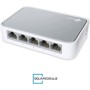 TP-Link TL-SF1005D - Switch Ethernet con 5 Puertos (10/100 Mbps, RJ45, Concentrador de ethernet, Plug and Play, sin Ventilador,