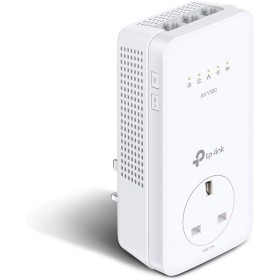 TP-Link Dual Band Gigabit AC1200 Powerline Adapter, Wi-Fi Extender/Booster,Speed Up to 1300 Mbps, Extra Power Socket, Works with