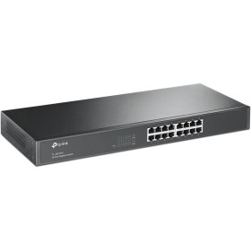 TP-Link TL-SG1016 - Switch Ethernet Gigabit 16 Puertos, No gestionable, Plug&Play, Carcasa Metálica,Montaje en Rack, Sin