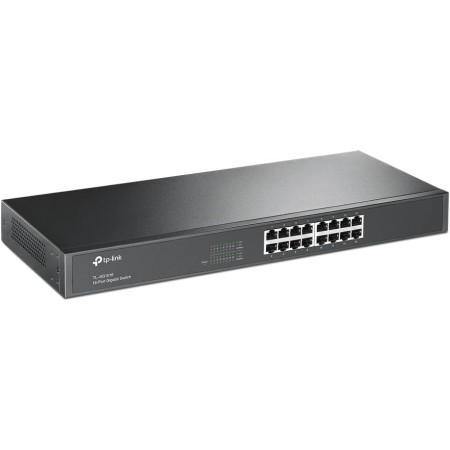 TP-Link TL-SG1016 - Switch Ethernet Gigabit 16 Puertos, No gestionable, Plug&Play, Carcasa Metálica,Montaje en Rack, Sin