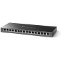 TP-Link TL-SG116E 8-Puerto Gigabit inteligente / Unmanaged PRO Switch (Plug&Play, Gigabit Puerto, Caso mental, VLAN, QoS)