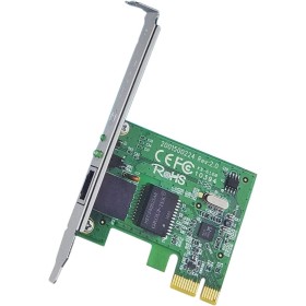 TP-Link Extensor de rango WiFi 10/100/1000Mbps Gigabit PCI Express adaptador de tarjeta Ethernet de red. Modelo TG-3468 versión