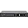 TP-Link TL-SG1016D - Gigabit Ethernet con 16 Puertos (Conmutador no Gestionado, Plug and Play, Metal, Escritorio, montaje en