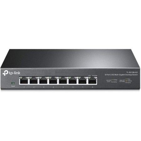 Switch NO GESTIONABLE TP-LINK SG108-M2 8P 2.5GIGABIT Carcasa DE Metal NO Rack