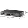 Switch NO GESTIONABLE TP-LINK SG108-M2 8P 2.5GIGABIT Carcasa DE Metal NO Rack