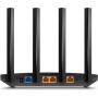 TP-Link Archer C6 - AC1200 Router WIFi, Doble Banda (5GHz/2.4GHz), 5xPuertos Gigabit, 4xAntenas Externas, MU-MIMO, WPA3, Modo