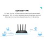 TP-Link Archer C6 - AC1200 Router WIFi, Doble Banda (5GHz/2.4GHz), 5xPuertos Gigabit, 4xAntenas Externas, MU-MIMO, WPA3, Modo