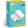 TP-Link - 2 Adaptadores de Comunicación por Línea Eléctrica (WiFi AV 600 Mbps, Extensor, Repetidores de Red, Amplificador y