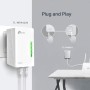 TP-Link - 2 Adaptadores de Comunicación por Línea Eléctrica (WiFi AV 600 Mbps, Extensor, Repetidores de Red, Amplificador y