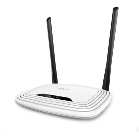 TP-Link TL-WR841N - WiFi router inalámbrico, 300 Mbps de velocidad, antenas de 5 dBi, modo multi, fácil de usar, 4 puertos LAN y