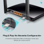 TP-Link Archer MR202 - Router WiFi con SIM, Router 4G LTE WiFi Dual-Band AC750Mbps, 3 Puertos LAN y 1 LAN/WAN, Plug & Play, 2