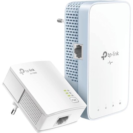 TP-Link ethernet TL-WPA1000 Kit Powerline WiFi, PLC, AV1000 Mbps, 750 Mbps en WiFi ,Doble Banda, 1 Puerto Gigabit, Plug and