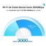 TP-Link Deco X50 (3-Pack) - Sistema WiFi 6 AI Mesh, AX3000 Doble Banda 2.4 GHz/5 GHz, Cobertura hasta 600 m2, 3X Puertos GigabIt