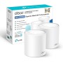 TP-Link Deco X50 (3-Pack) - Sistema WiFi 6 AI Mesh, AX3000 Doble Banda 2.4 GHz/5 GHz, Cobertura hasta 600 m2, 3X Puertos GigabIt