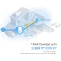 TP-Link Deco X80-5g (1 Pack) - WiFi AI Mesh AX6000 Mbps,Dual-Band, Sistema WiFi 6, ultrarrápida, 2xPuerto Gigabit, Fácil