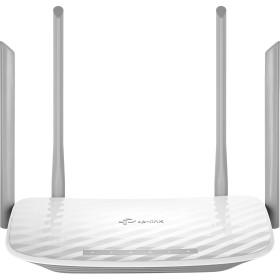 TP-Link Archer C50 - Router wifi de doble banda, 1200 Mbps, 2.4 GHz a 300 Mbps y 5 GHz a 867 Mbps, 4 antenas externas, Fast