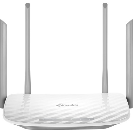 TP-Link Archer C50 - Router wifi de doble banda, 1200 Mbps, 2.4 GHz a 300 Mbps y 5 GHz a 867 Mbps, 4 antenas externas, Fast