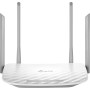 TP-Link Archer C50 - Router wifi de doble banda, 1200 Mbps, 2.4 GHz a 300 Mbps y 5 GHz a 867 Mbps, 4 antenas externas, Fast