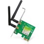 TP-LINK Archer T2E - Adaptador PCI Express AC600, Tarjeta de Red WiFi Doble Banda, Compatible MU-MIMO, Antena 5dBI Ajustable y