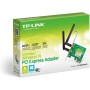 TP-LINK Archer T2E - Adaptador PCI Express AC600, Tarjeta de Red WiFi Doble Banda, Compatible MU-MIMO, Antena 5dBI Ajustable y