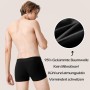 QINCAO Calzoncillos Tipo bóxer para Hombre, Paquete de 6 Unidades, no rasguñan la Piel, Ropa Interior de algodón (Talla S-4XL)…