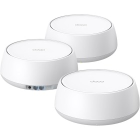 TP-Link Deco WiFi 7, Mesh BE5000 para Todo el hogar, hasta 5013 Mbps con MLO, 2 * 2.5G Puertos, Cobertura hasta 613 Metro. Deco