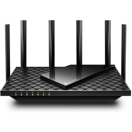 TP-Link Archer AXE75 - WiFi 6 Router AX5400 mbps, 512mb RAM, WiFi 6E, Triple Banda, 6GHz/5GHz/2.4GHz,Gigabit, CPU Quad-Core