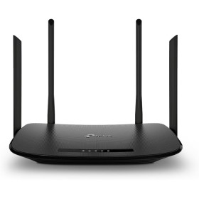 TP-Link VR300 Archer Modem Router VDSL FTTC FTTS ADSL hasta 100 Mbps, Wi-Fi AC1200 Dual Band, Negro