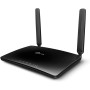 TP-Link TL-MR150-4G LTE Router (Cat 4), Router 4G Velocidad hasta 300Mpbs, MicroSim, 3xPuertos Ethernet LAN/WAN, Antena