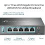 Router una sola banda TP-LINK GIGABIT Multi-WAN VPN