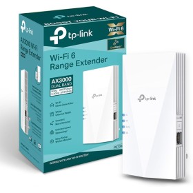 TP-Link Extensor de alcance Wi-Fi 6 de doble banda AX3000, amplificador/punto de acceso Wi-Fi de banda ancha con 1 puerto