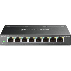 TP-Link TL-SG108E Unmanaged PRO Switch, 8 Puertos Gigabit inteligente, Plug&Play, Carcasa de Metal, VLAN, QoS, Software de