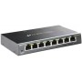 TP-Link TL-SG108E Unmanaged PRO Switch, 8 Puertos Gigabit inteligente, Plug&Play, Carcasa de Metal, VLAN, QoS, Software de