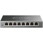 TP-Link TL-SG108E Unmanaged PRO Switch, 8 Puertos Gigabit inteligente, Plug&Play, Carcasa de Metal, VLAN, QoS, Software de