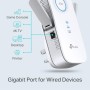 TP-Link AC2600 Dual Band Mesh Wi-Fi Range Extender, Wi-Fi Booster/Hotspot with 1 Gigabit Port, Dual-Core CPU, Built-In Access