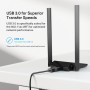 TP-Link Adaptador WiFi 6 USB para PC de escritorio - (Archer TX20U Plus) AX1800 Adaptador de red inalámbrico con 2.4 GHz, 5 GHz,