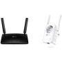 [New] TP-Link TL-MR6400 - Router 4G LTE WiFi con velocidad alta hasta 300Mbps + Repetidor de Red extensor, amplificador de