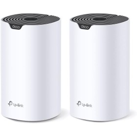 TP-Link Deco E2(2-Pack) - Sistema Wi-Fi Mesh AC1900, 2xPuertos 100/10 Mbps, hasta 50 ㎡, MU-MIMO, Blanco