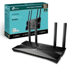 TP-Link Enrutador inalámbrico de Doble Banda Gigabit Wi-Fi 6 AX3 Mbps de próxima generación, Compatible con OneMesh™, CPU de